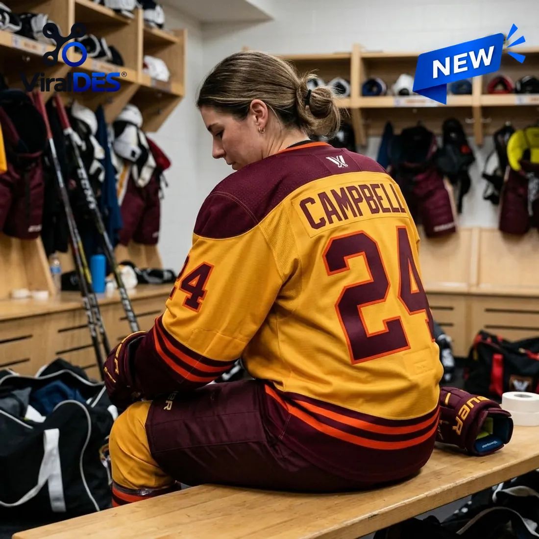 PWHL Hamilton 2026 Customized Hockey Jersey