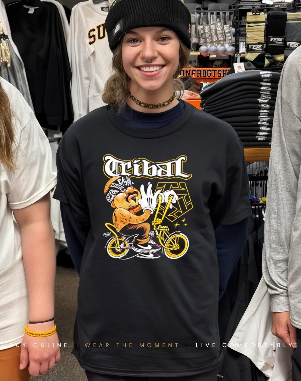 Tribal streetwear origI bike shirt