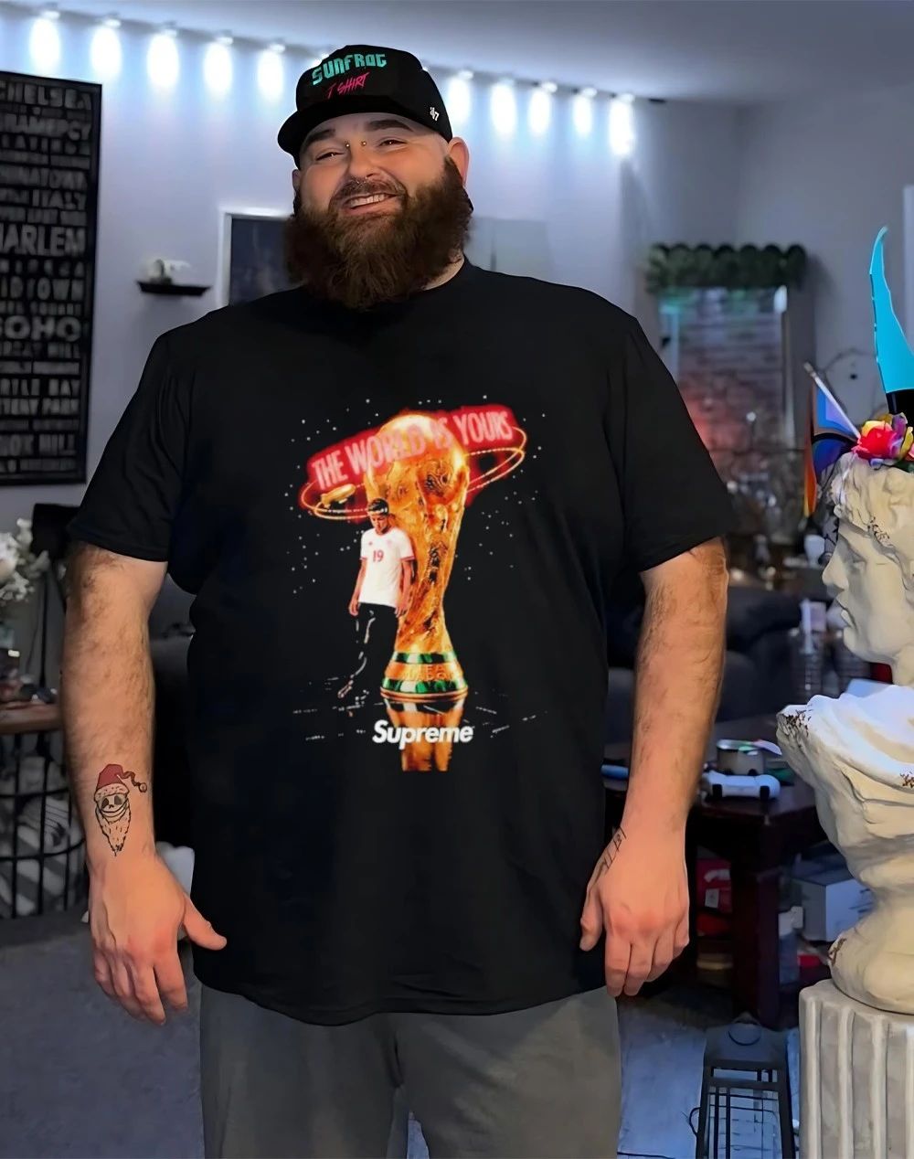 The World is yours World Cup Trophy shirt