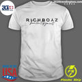 Richboyz Have The Life You Want Bold Serif Text Script Slogan Shirt