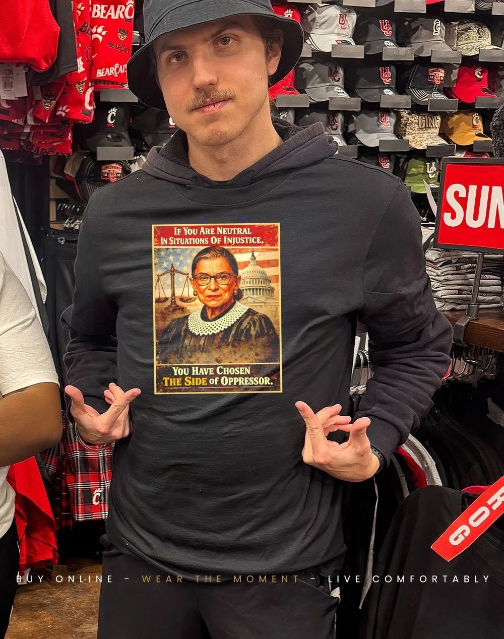 If you are neutral in situations of injustice you have chosen the side of oppressor shirt