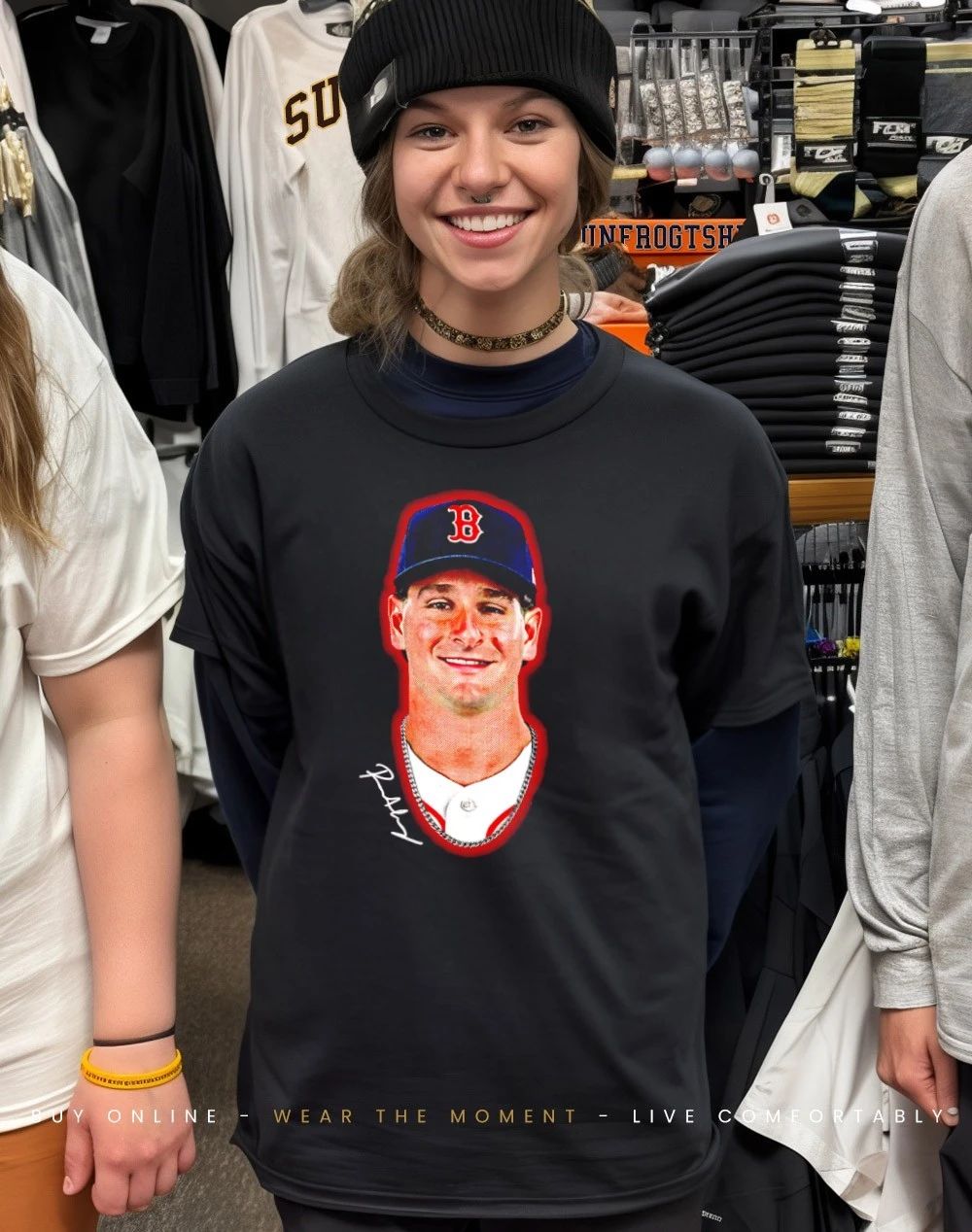 Boston Red Sox Roman Anthony Outerstuff Headliner signature shirt