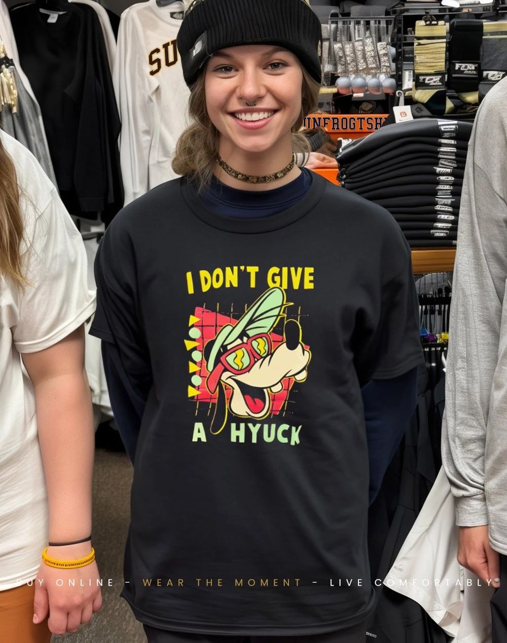 I don’t give a Hyuck cartoon shirt