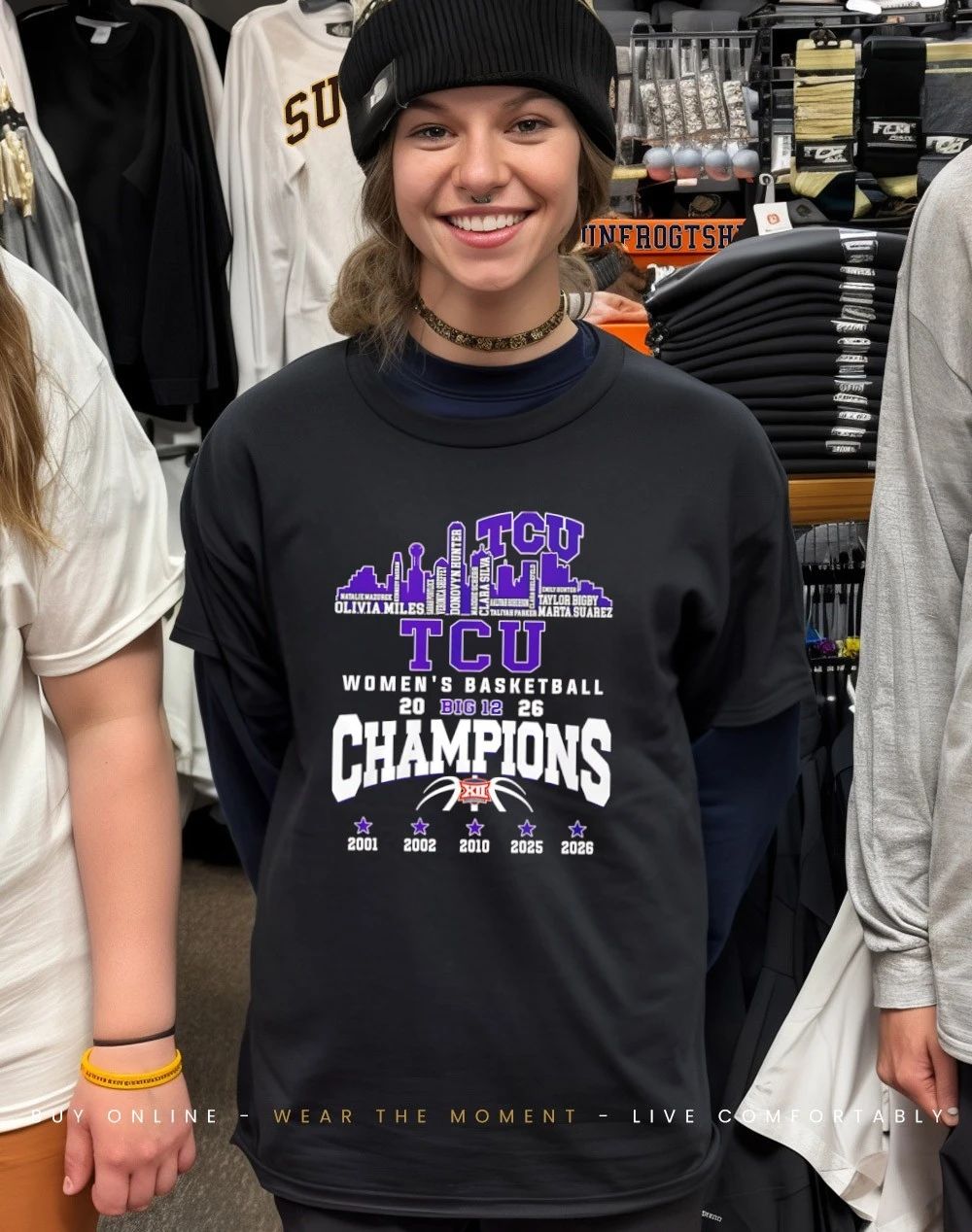 TCU Women’s Basketball 2026 SEC Champions 5 Time shirt