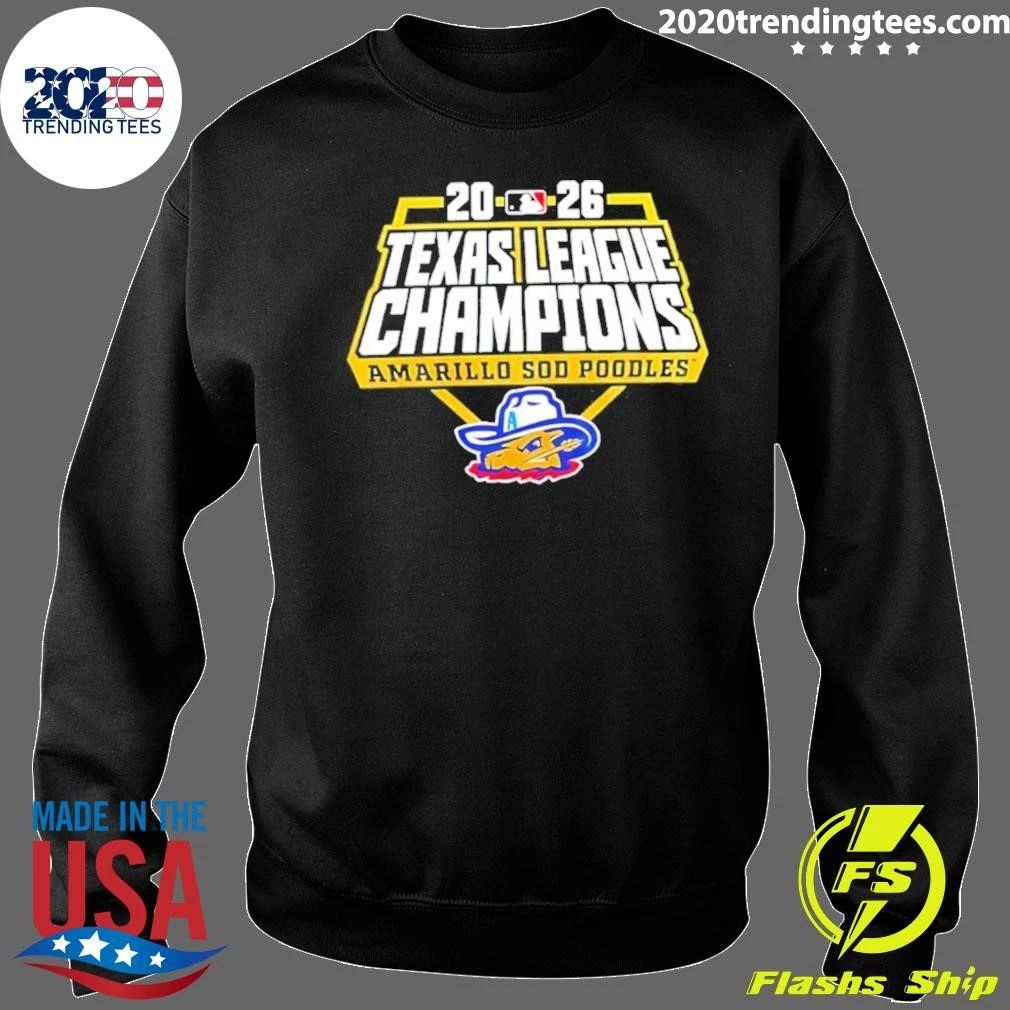 Amarillo Sod Poodles 2026 Texas League Champions Shirt