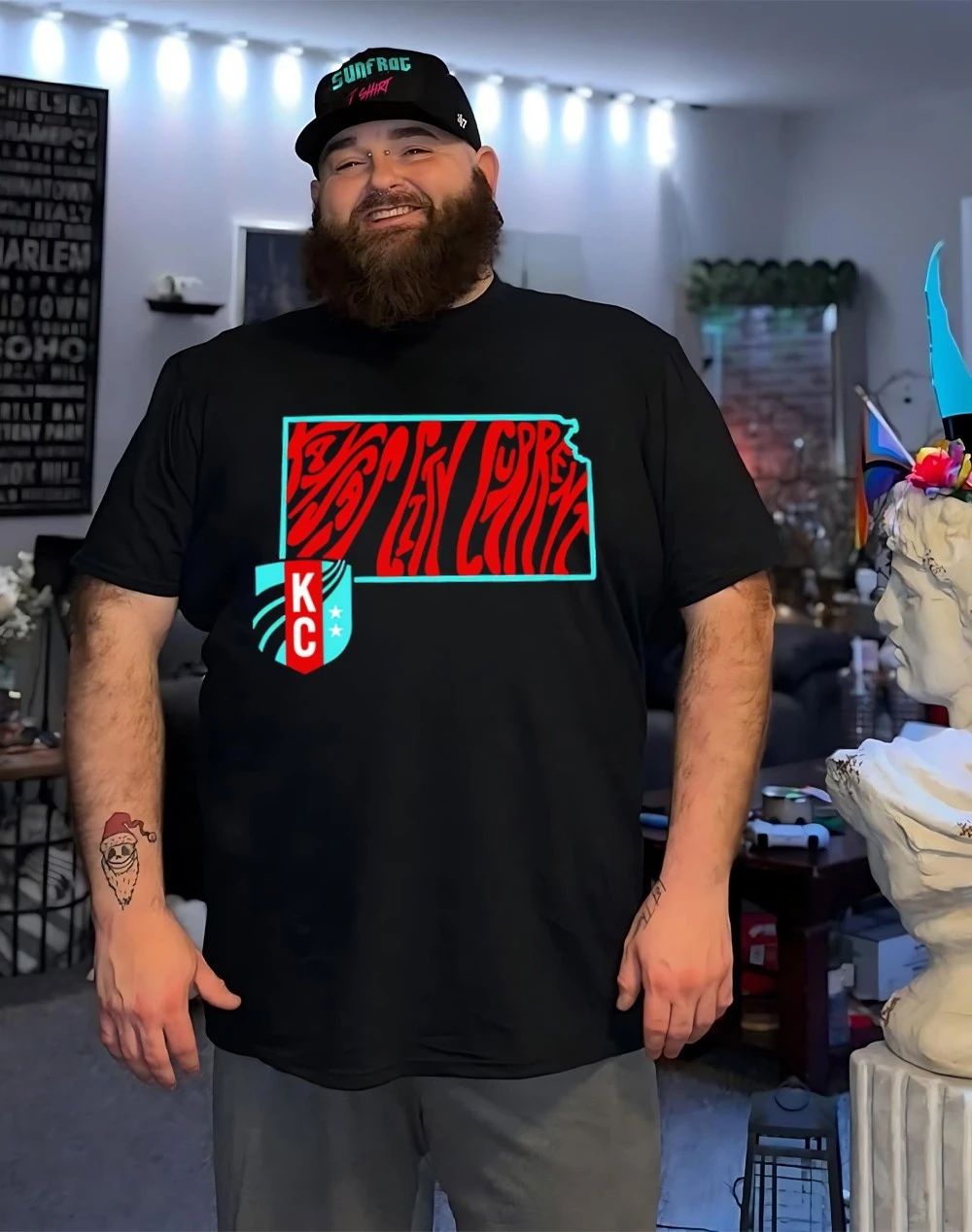 Kansas City Current Groovy State graphic shirt