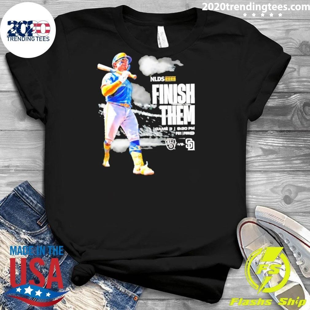 Milwaukee Brewers Finish Them Game 3 Nlds 2026 Shirt