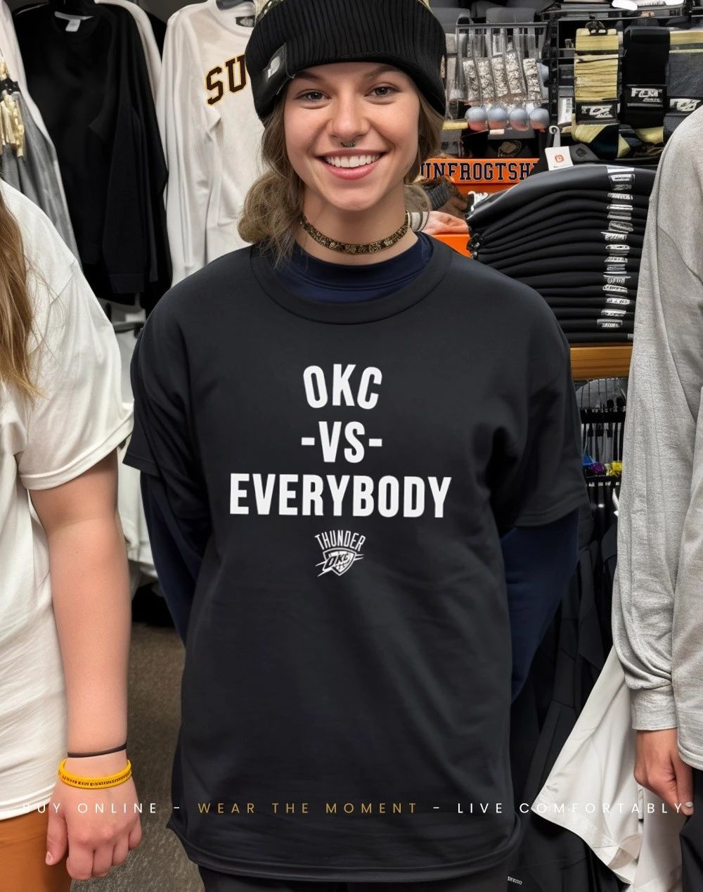 Oklahoma City Thunder Vs Everybody 2026 logo shirt