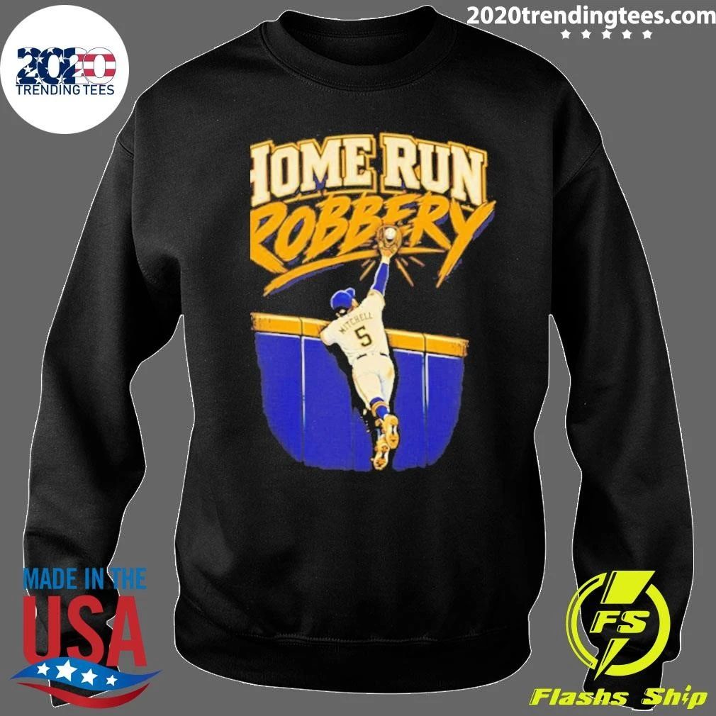 Garrett Mitchell Brewers Nlcs 2026 Home Run Robbery Shirt