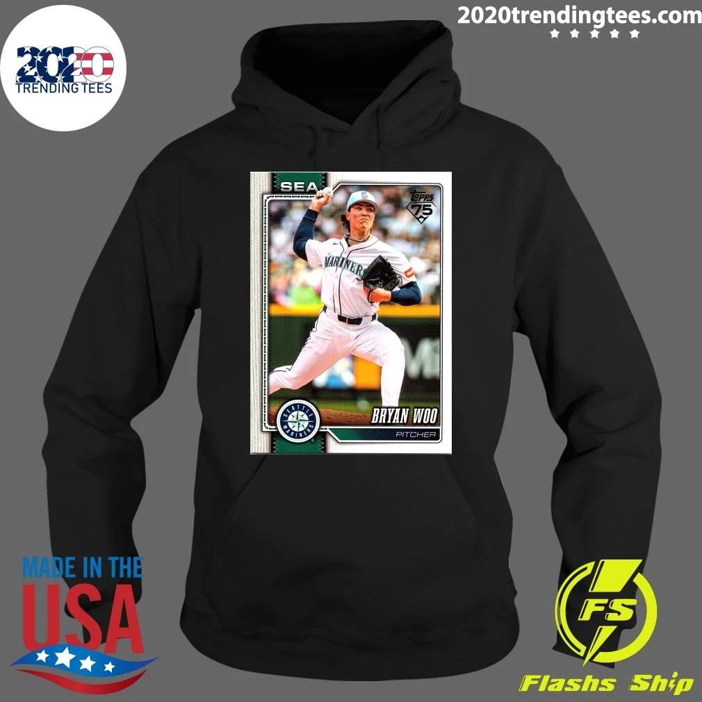 2026 Topps Black Sandglitter #62 Bryan Woo Shirt