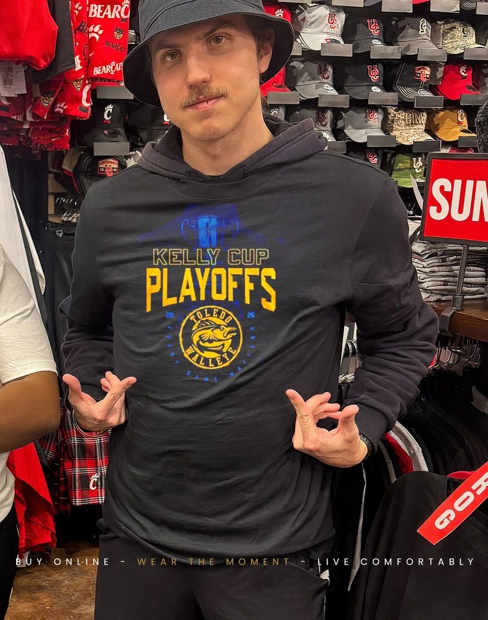 Toledo Walleye 2026 Kelly Cup Playoffs trophy shirt