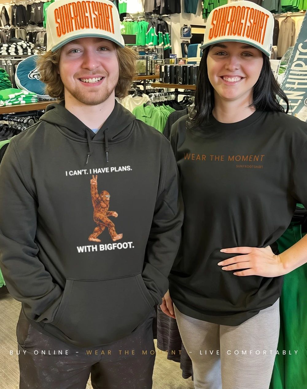 I can’t I Have Plans With Bigfoot Sasquatch shirt