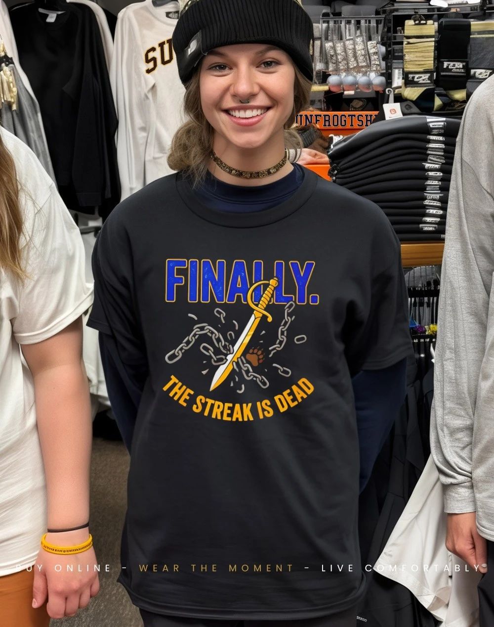 Buffalo Sabers Finally The streak is dead shirt