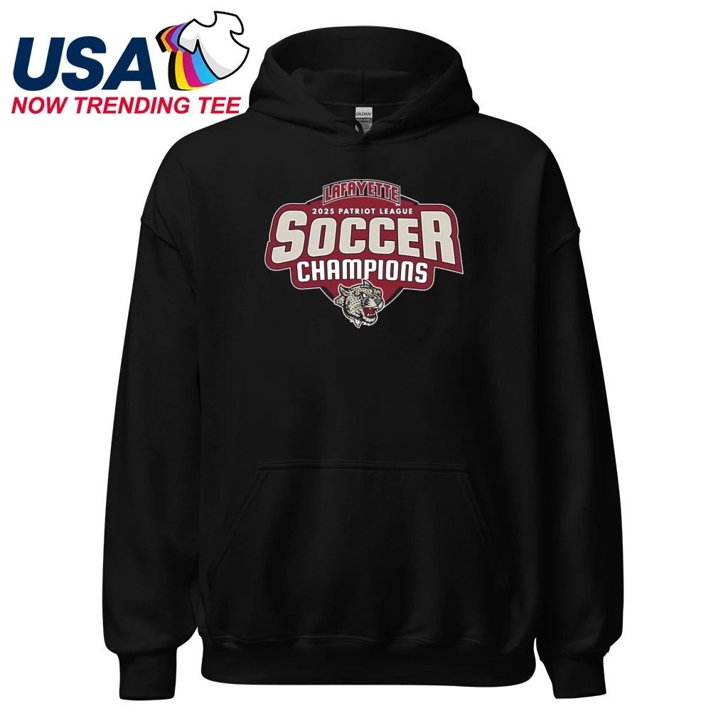 Lafayette Claims 2025 Patriot League Soccer Champions Shirt