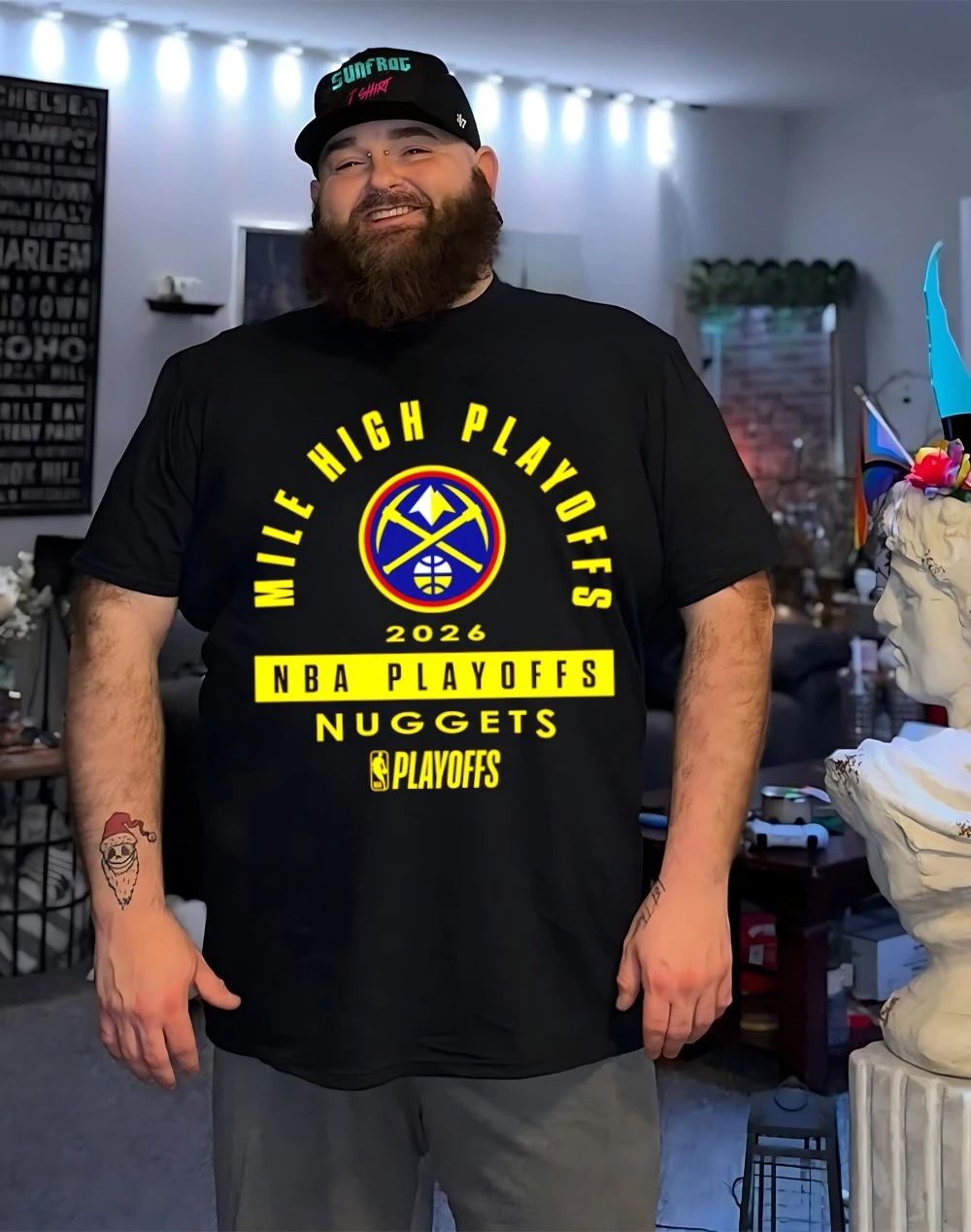 Denver Nuggets 2026 NBA Playoffs Mile High Playoffs shirt