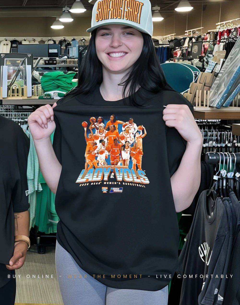 Tennessee Women’s Basketball NCAA March Madness 2026 Team Collage shirt