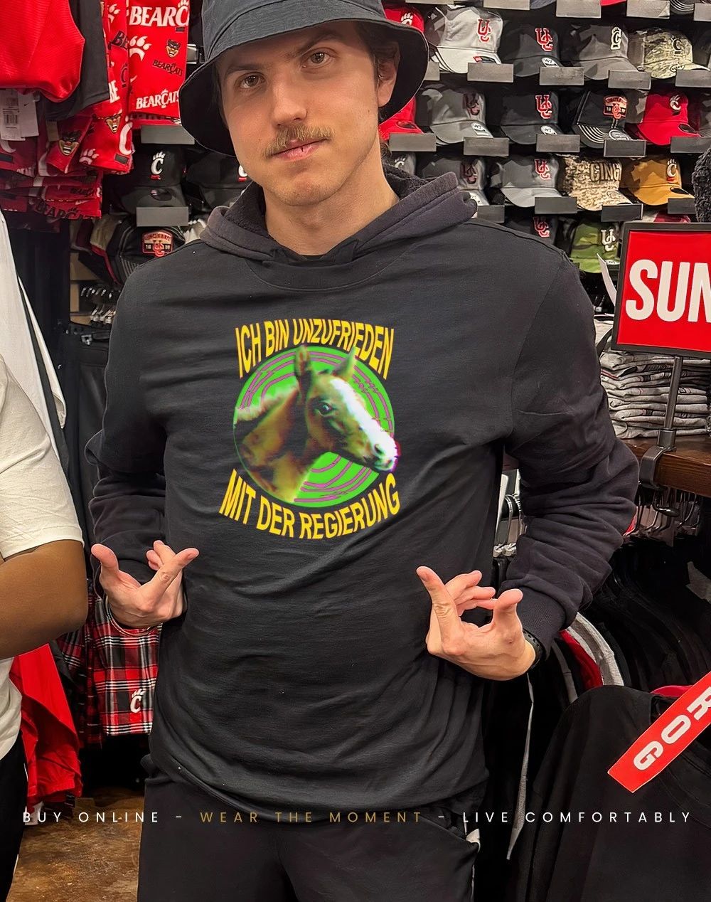 Ich bin unzufrieden mit der Regierung shirt