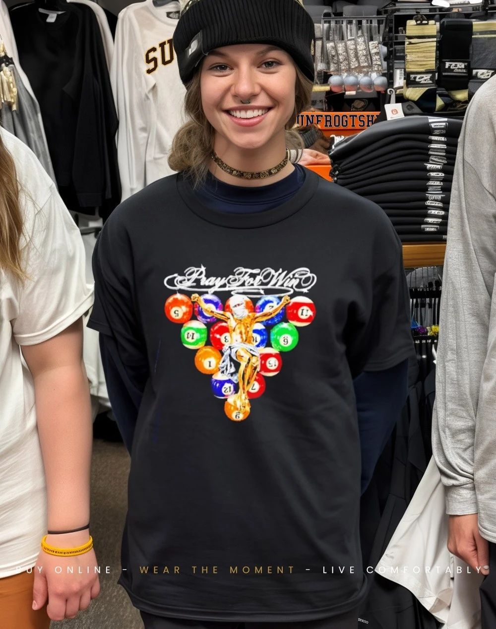 Pray For Win Billiards 2026 Shirt