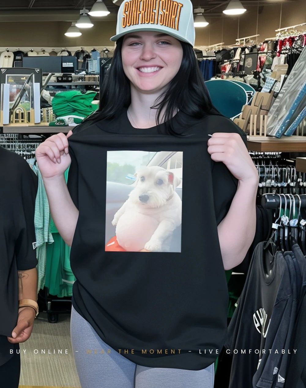 Fat chud dog meme funny shirt