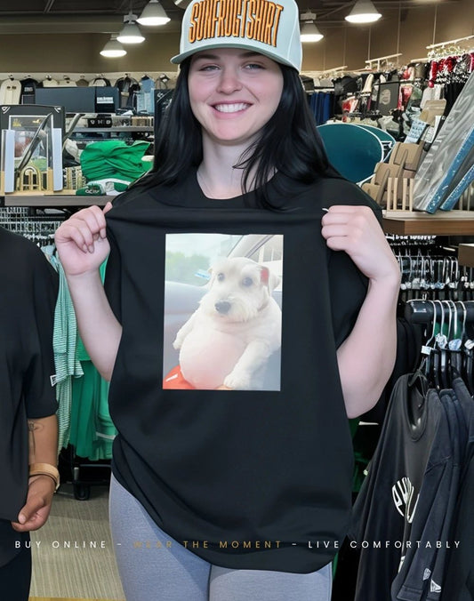 Fat chud dog meme funny shirt