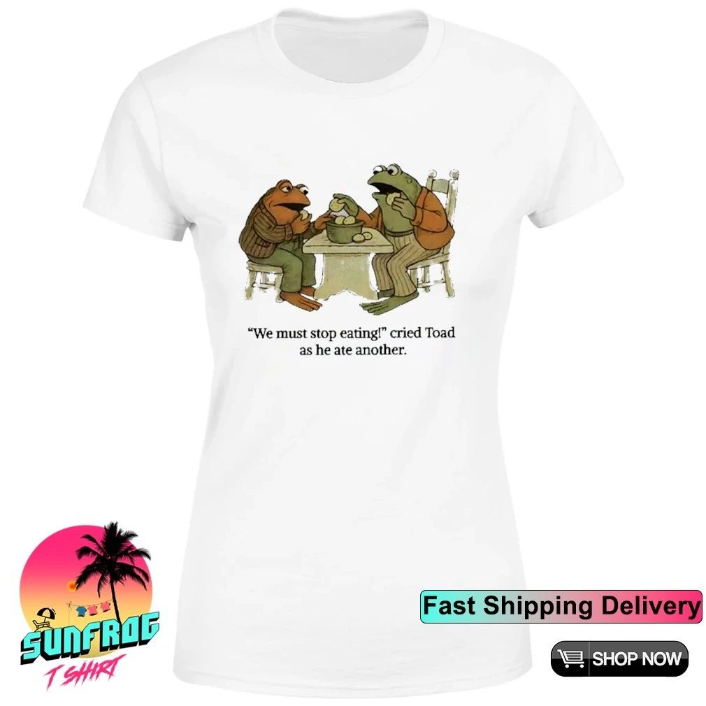We must stop eating cried toad as he ate another frogs shirt