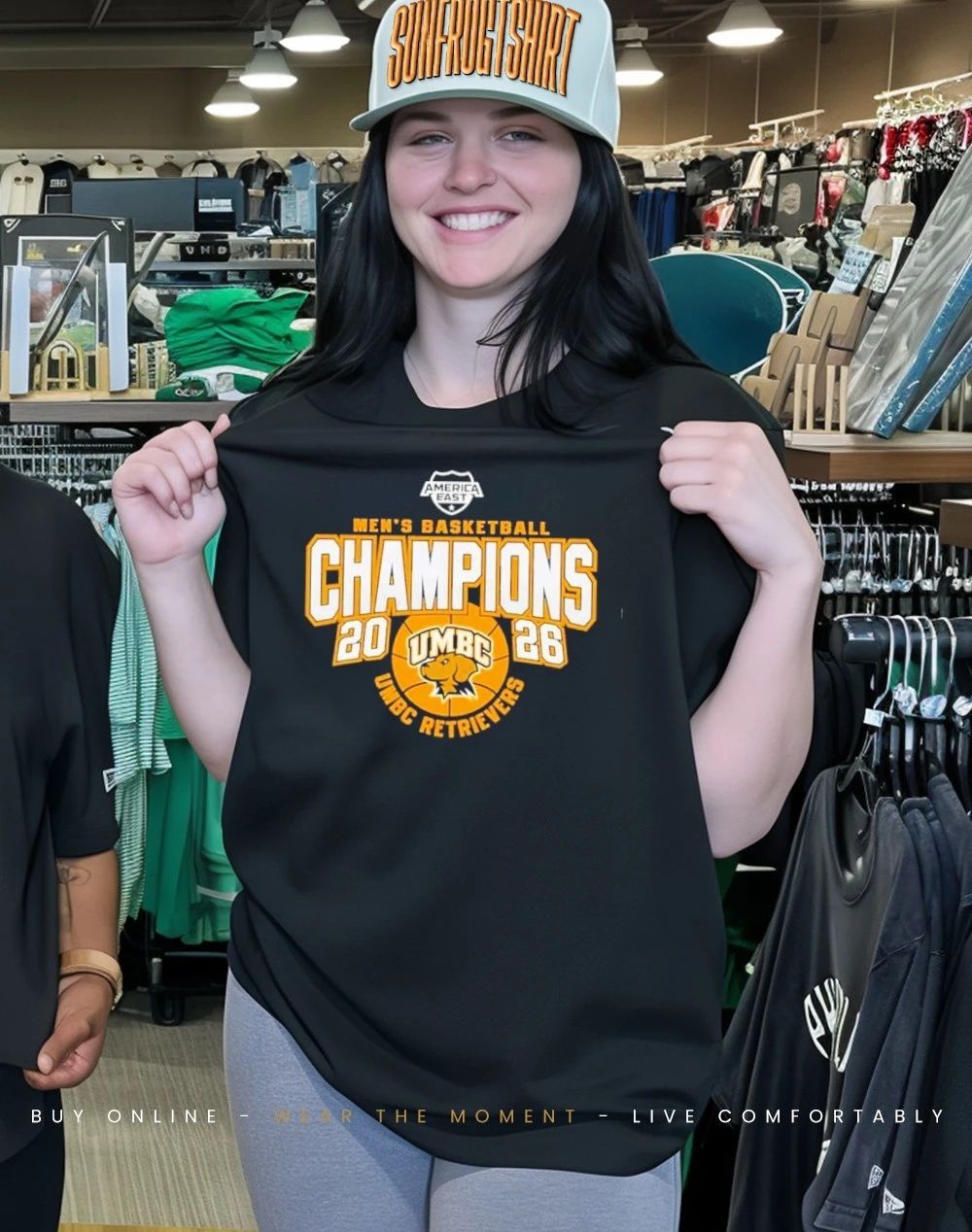 UMBC Retrievers Basketball America East Champions 2026 shirt