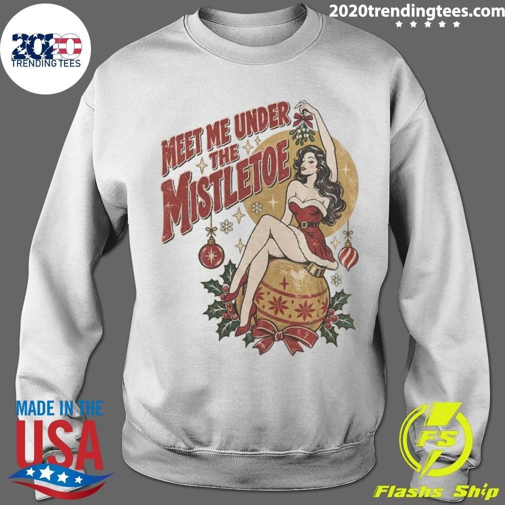 Meet Me Under the Mistletoe Christmas Shirt