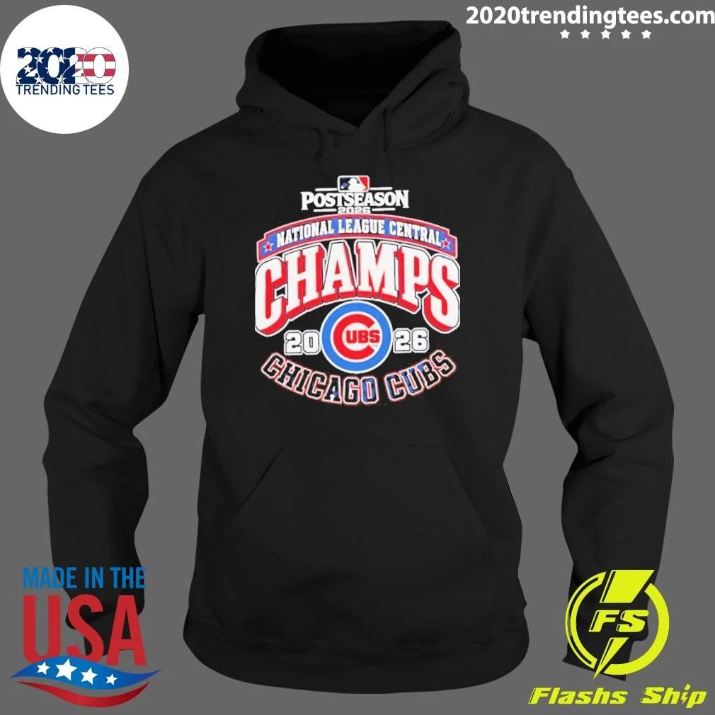 Chicago Cubs Nl Central Division 2026 Champions Baseball Shirt