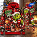 Grinch Hoodie and Leggings Set