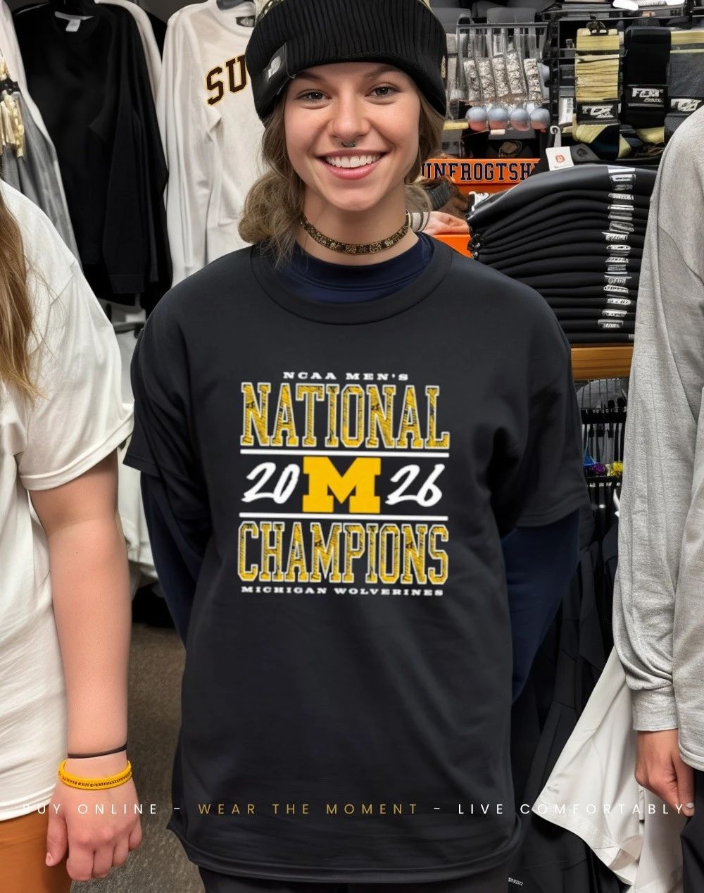 Michigan Wolverines Men’s Basketball National Champions 2026 shirt