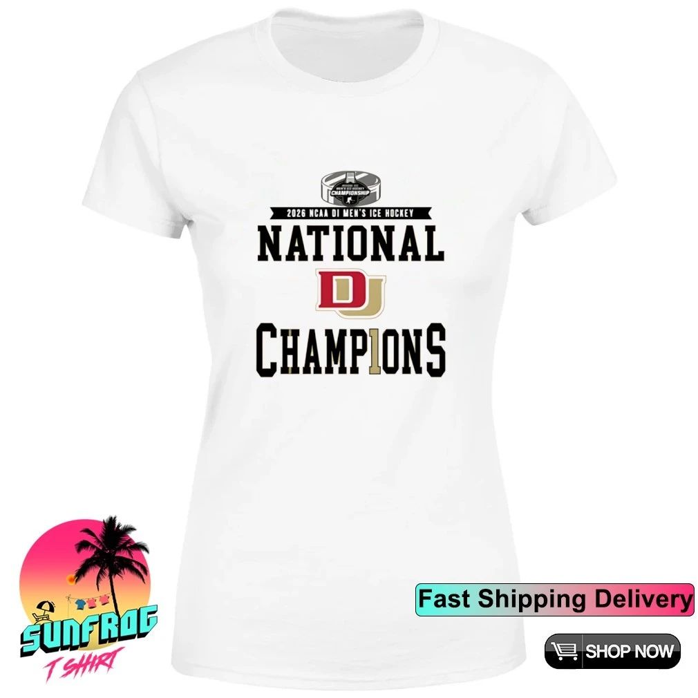 Denver Pioneers Men’s Ice Hockey 2026 National Champions classic shirt