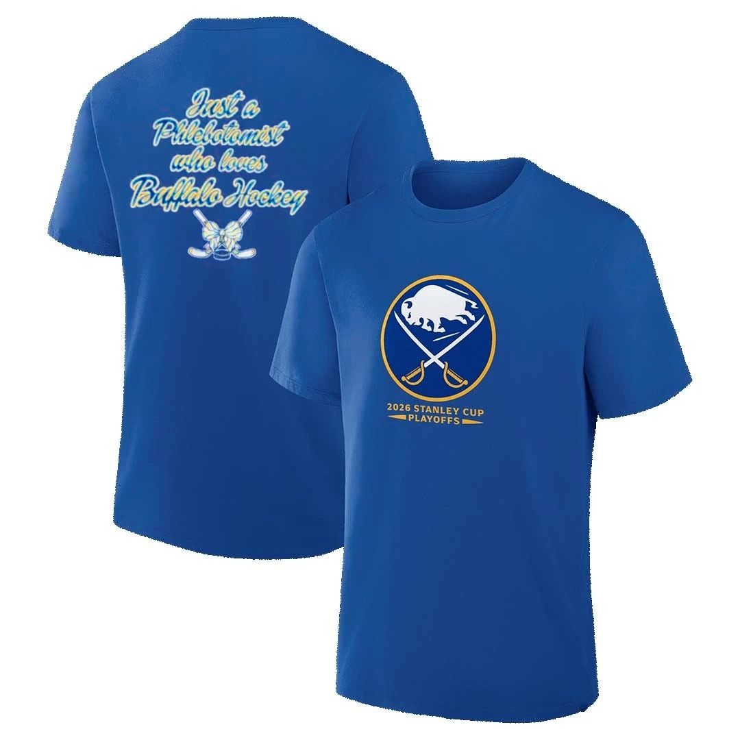 Just a Phlebotomist who loves Buffalo Sabres front and back shirt