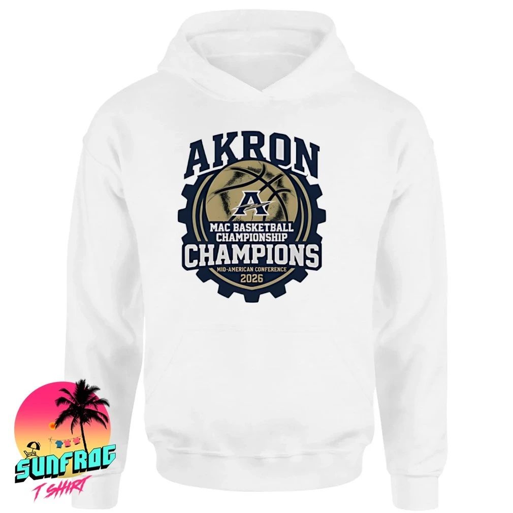 Akron Basketball MAC Champions 2026 Zips Tournament Victory classic shirt