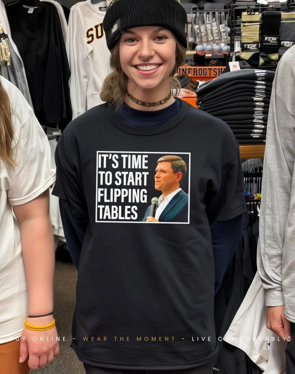 Talarico for Senate it’s time to start flipping tables ’26 shirt