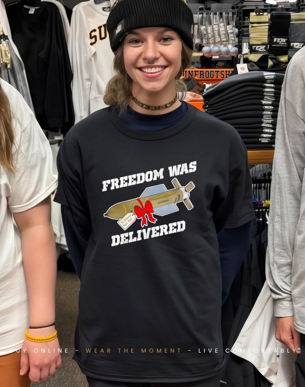 To Iran With Love Freedom Was Delivered shirt