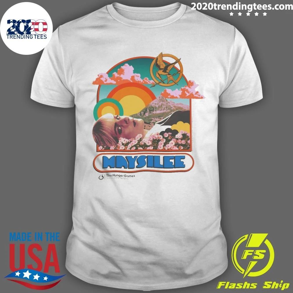 The Hunger Games Sunrise on the Reaping Maysilee Retro Shirt