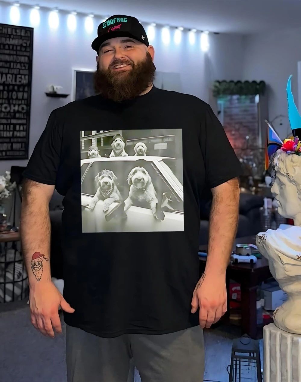 Dog gang endoodle meme shirt