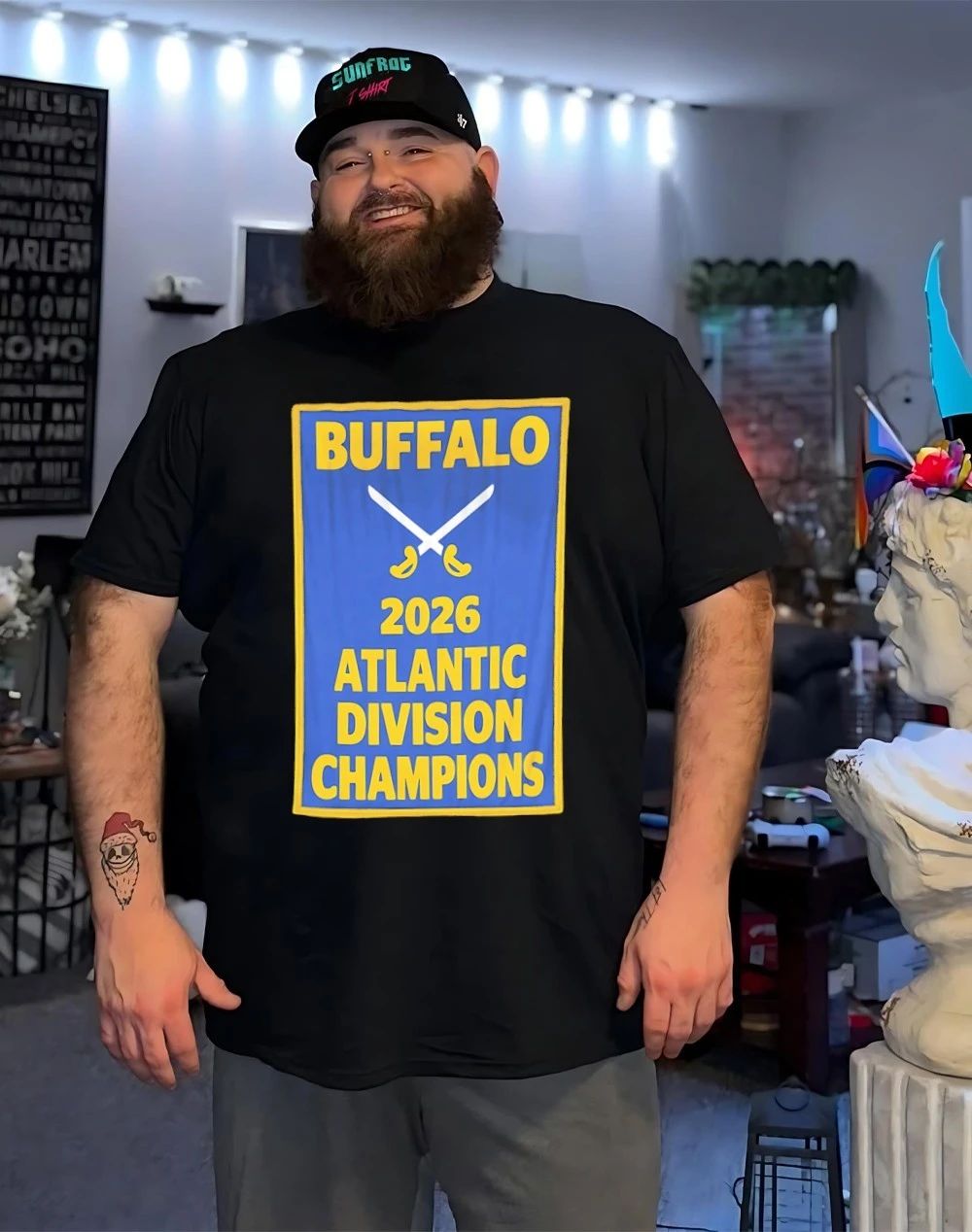 Buffalo Sabres 2026 Atlantic Division Champions Hang the Banner shirt