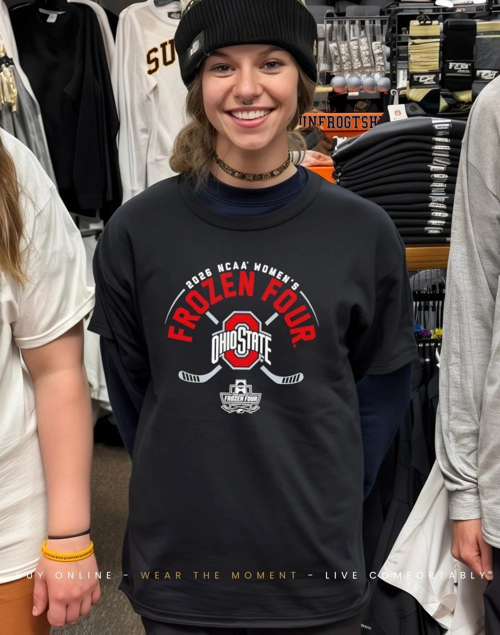 Ohio State Women’s Hockey 2026 NCAA Women’s Frozen Four shirt