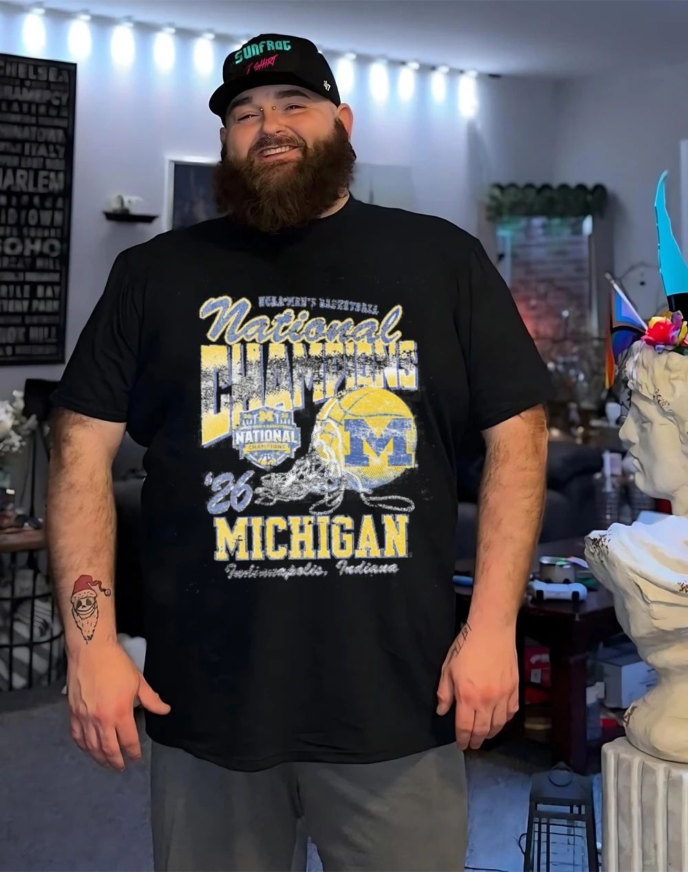 Michigan Wolverines 2026 Men’s Basketball National Champions Streetwear shirt