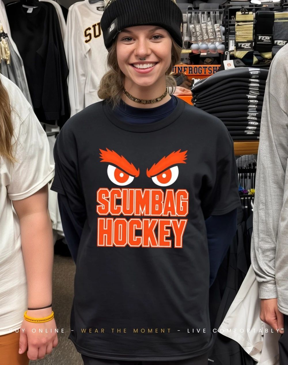 Philadelphia Flyers scumbag hockey eyes shirt