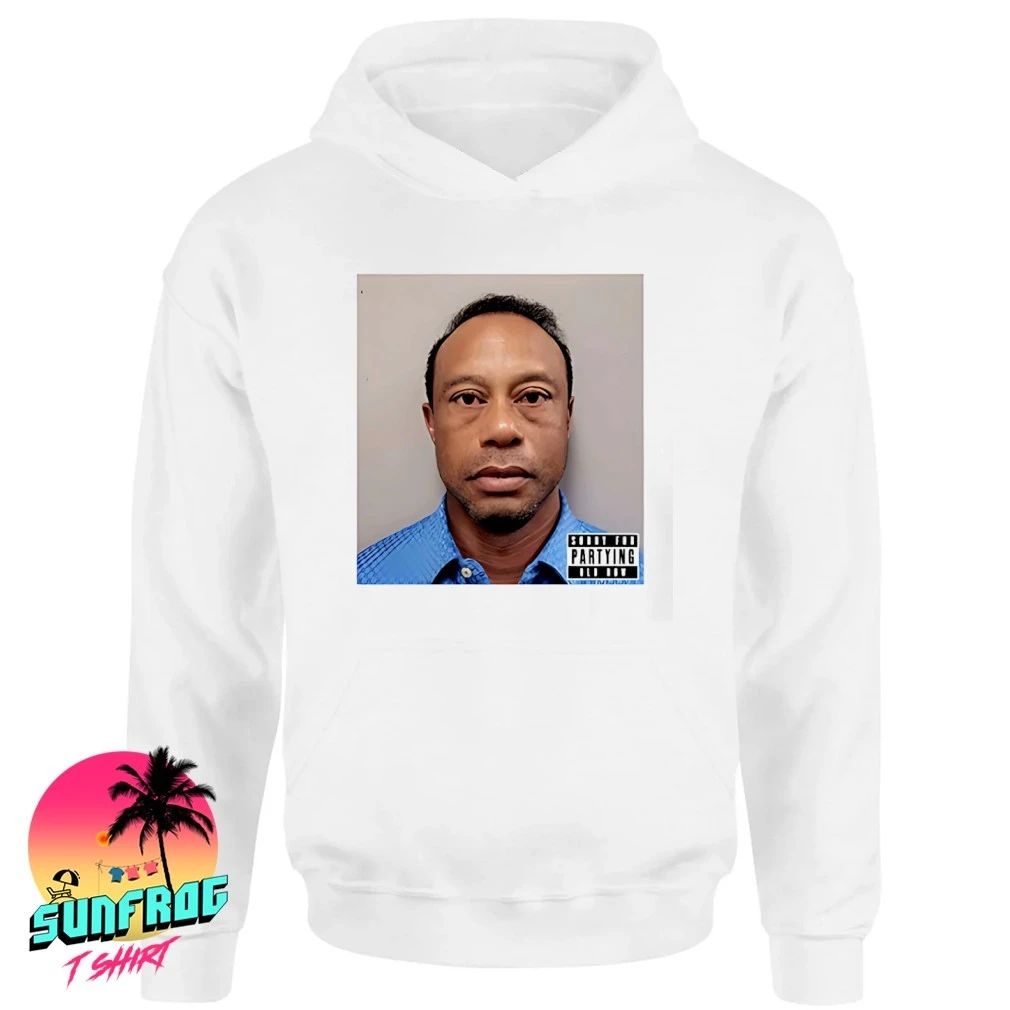 Tiger Woods mugshot Party Boy TW 2026 shirt