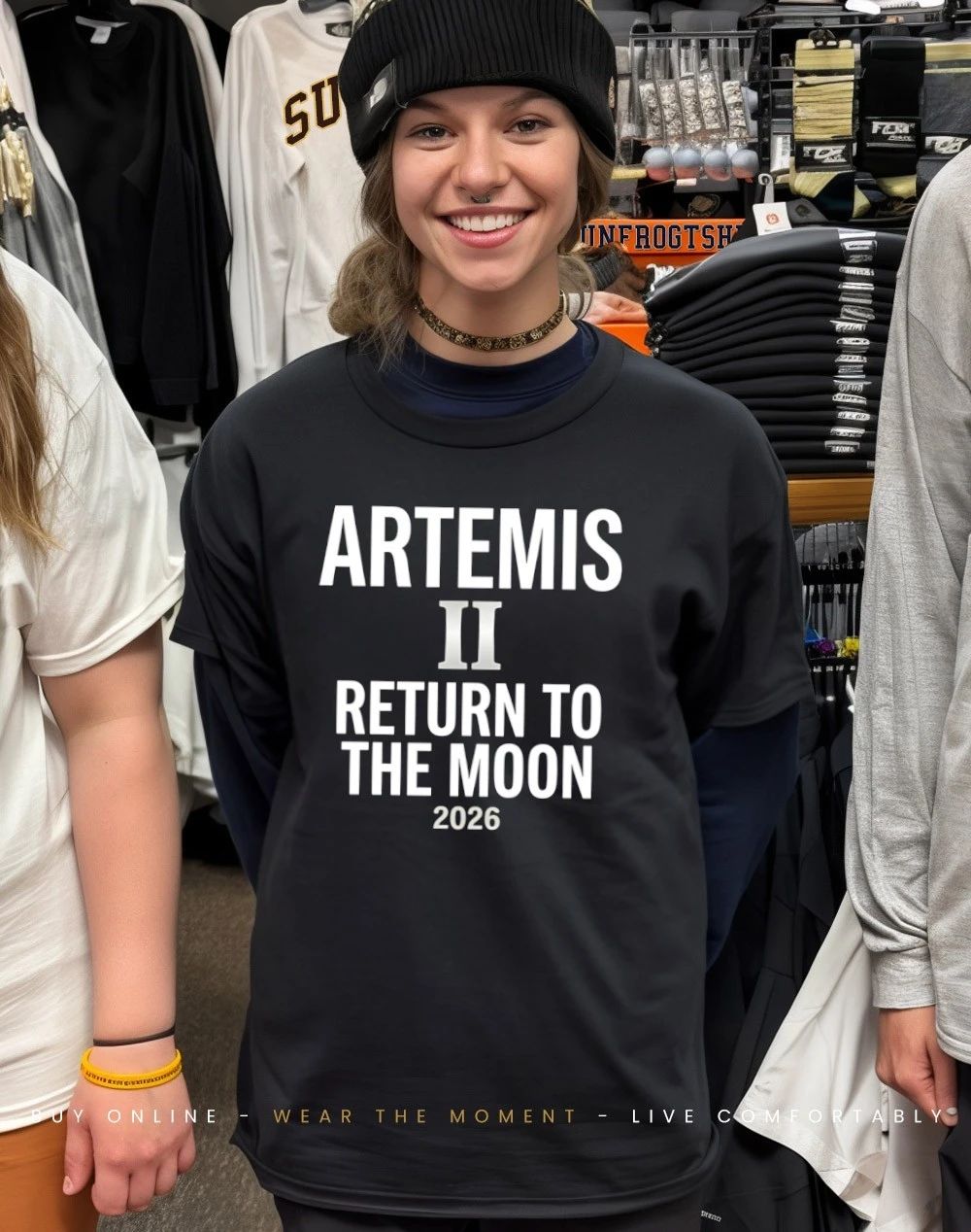 Artemis 2 Return to the moon 2026 shirt