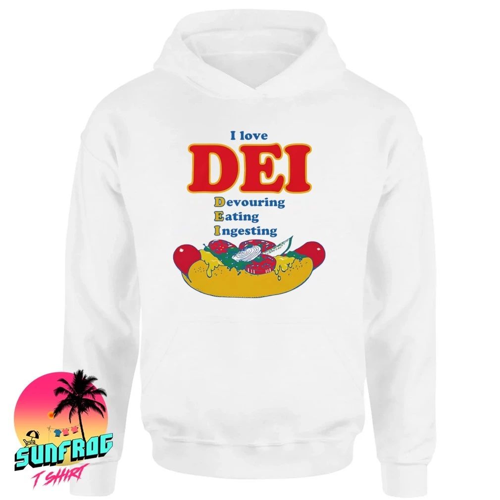I Love DEI Devouring Eating Ingesting shirt