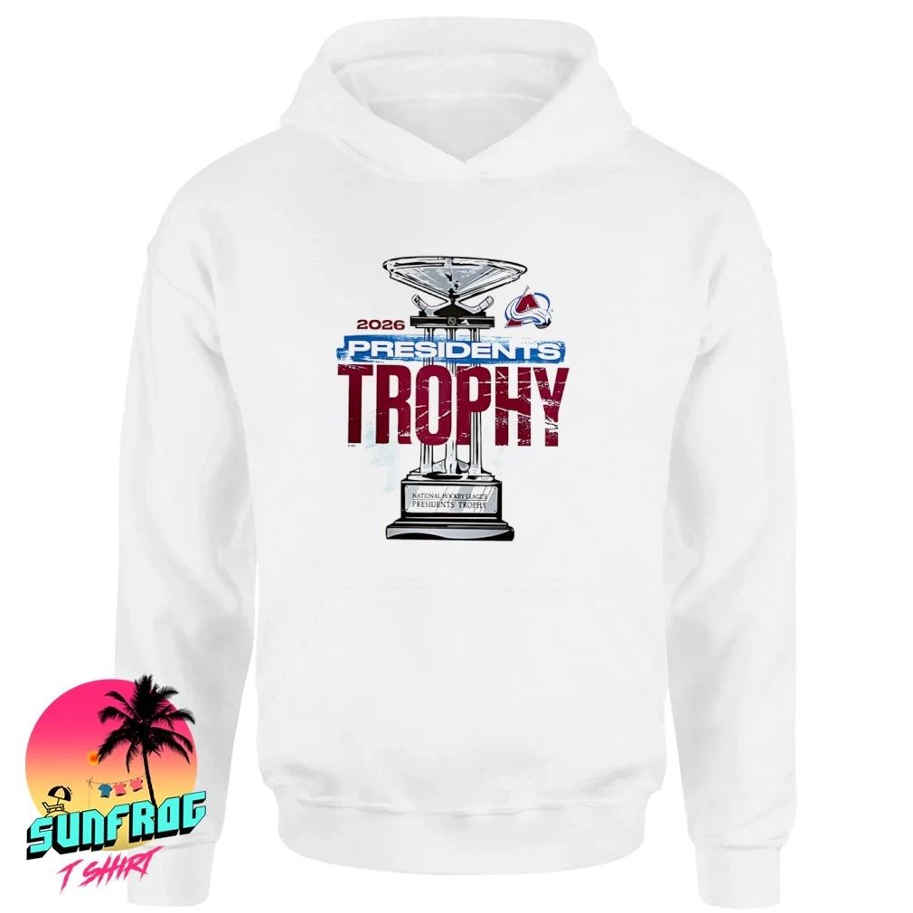 Colorado Avalanche 2026 Presidents’ Trophy Winner shirt