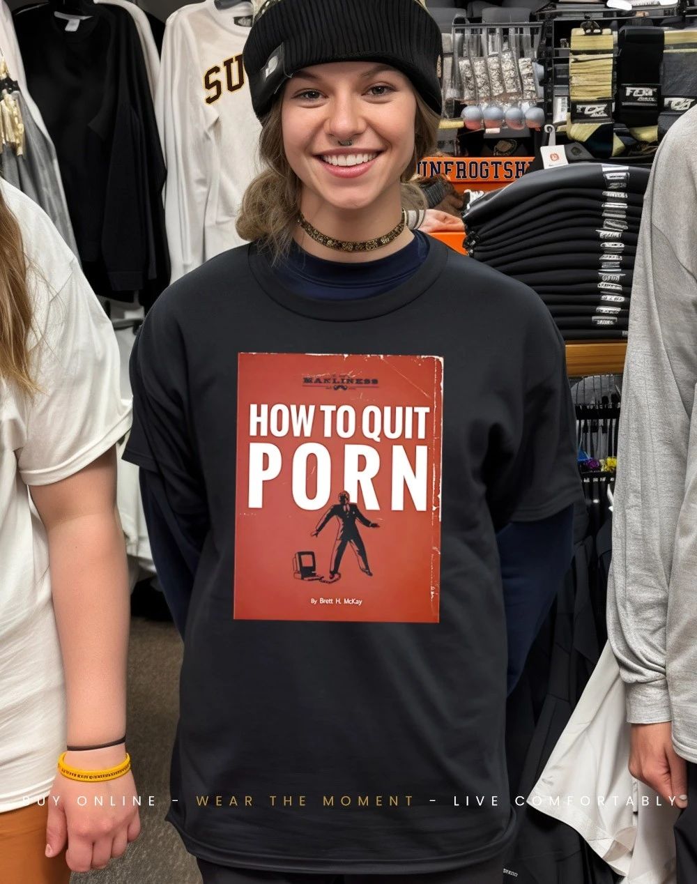 Manliness how to quit porn shirt