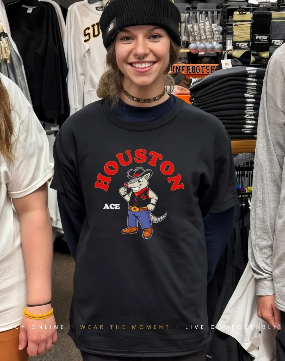 Houston Gamblers Ace Mascot 2026 shirt