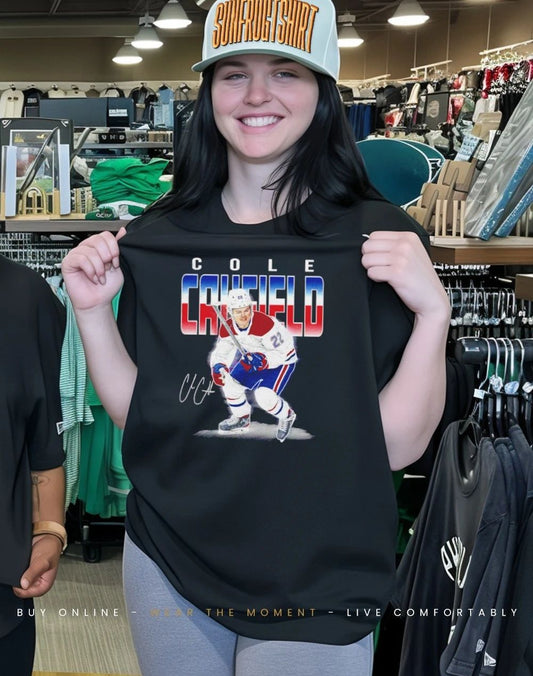 Cole Caufield Montreal Canadiens Player Name signature shirt