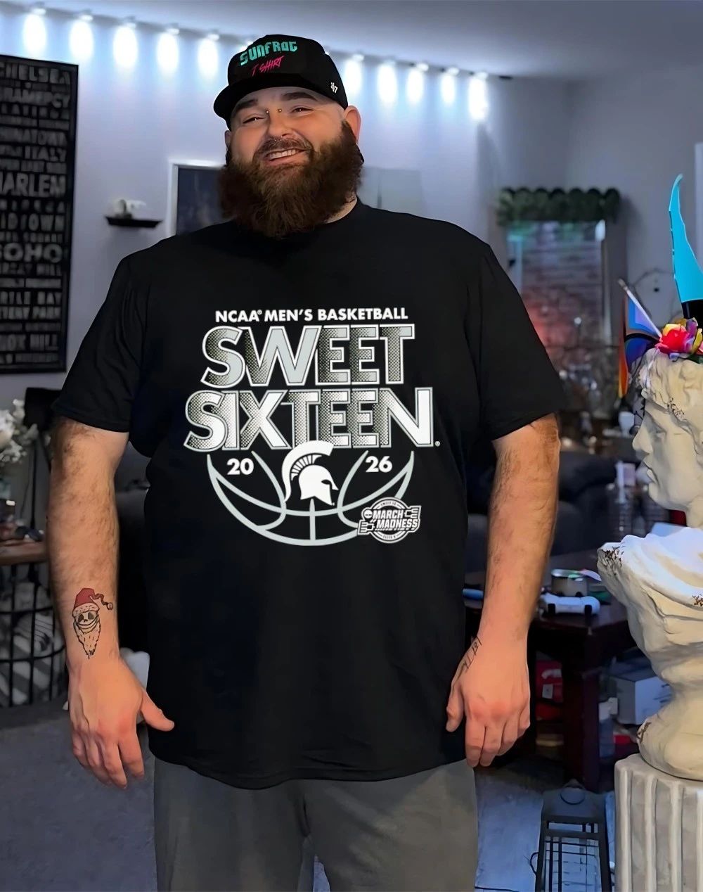 Michigan State Men’s Basketball 2026 NCAA March Madness Sweet Sixteen shirt