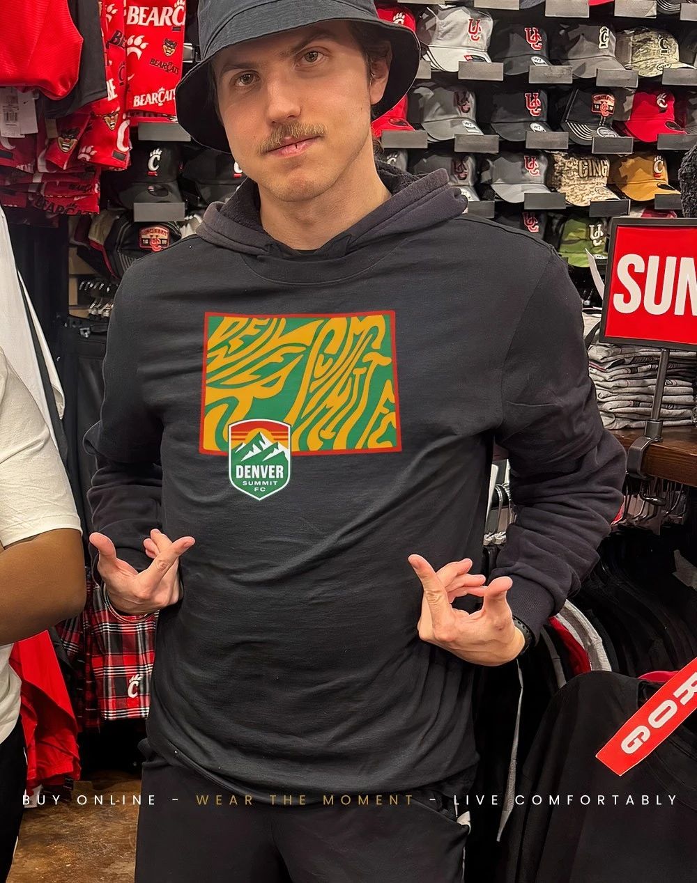 Denver Summit FC Groovy State graphic shirt